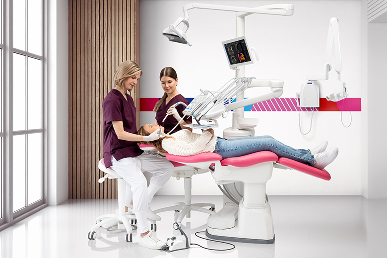 Feel the next level of dental units – introducing Planmeca Pro50™ dental unit